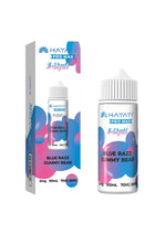 Load image into Gallery viewer, BLUE RAZZ GUMMY BEAR HAYATI PRO MAX E-LIQUID 100ML NO NICOTINE
