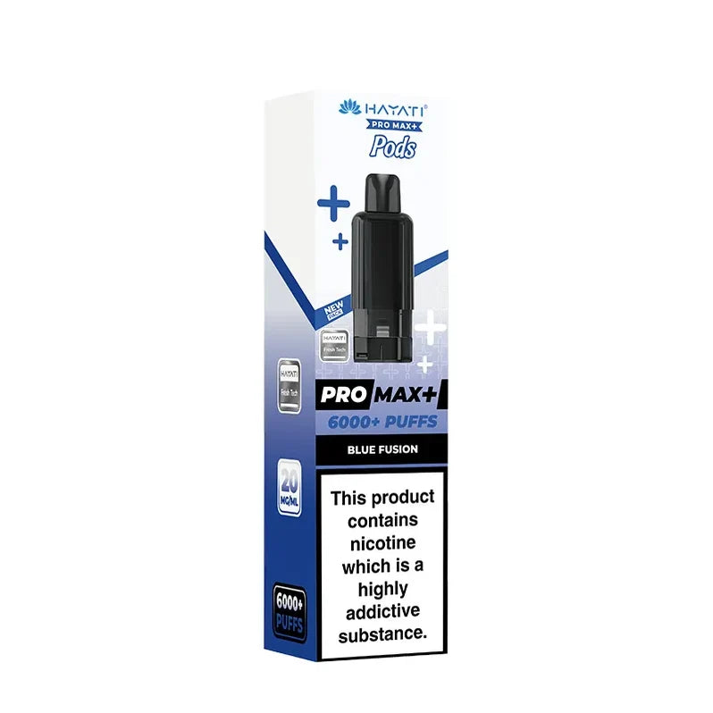 Hayati Pro Max+ 6000 Prefilled Pod in Blue Fusion – Replacement Pod for Hayati Pro Max 6000 Kit