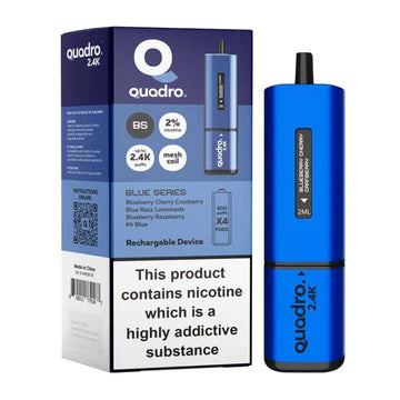 Quadro 2.4k Big Puffs, 2400mAh, 20mg - All Flavour