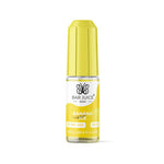 Load image into Gallery viewer, A bottle of Bar Juice 5000 e-liquid next to its packaging, which is predominantly yellow with branding and nicotine warning labels.
