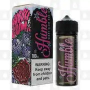 100ml shortfill bottle of Humble Juice E-Liquid in Berry Blow Doe Ice flavor, 80/20 VG/PG ratio for rich flavor and massive clouds, nicotine-free with space for nic shots, perfect for sub-ohm vaping.