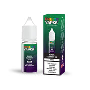 Fruity Juice Nic Salt 10ml Black Currant Ice – smooth 10mg vape juice with balanced 50/50 VG PG blend for rich flavor