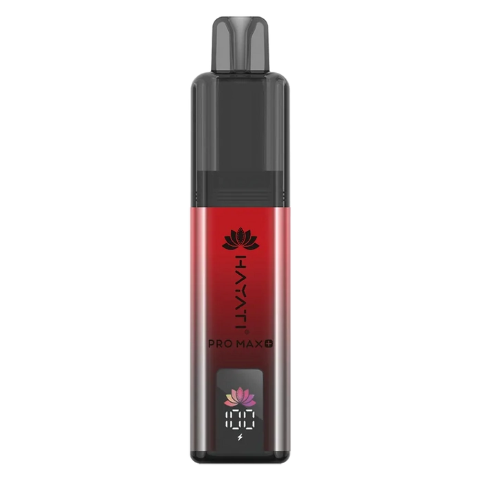 Hayati Pro Max 6000+ Prefilled Pod Kit in Blackberry Raspberry Flavor, featuring a convenient prefilled pod design and up to 6000 puffs for a satisfying vaping experience.