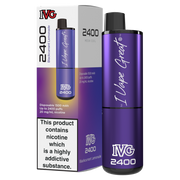 IVG 2400 Disposable Vape Kit in Blackcurrant Lemonade – multi-flavor disposable vape offering up to 2400 puffs with a bold and smooth nicotine delivery.