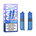 Load image into Gallery viewer, Pack of Bloody Bar Pod Twist 20K Prefilled Replacement Pods in Blue Razz Ice and Blueberry Raspberry flavors, offering a candy vape with smooth nicotine delivery; easy-to-use pods designed for rich flavor, consistent vapor, and hassle-free vaping.
