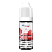 Hayati Pro Max Blue Razz Cherry Nic Salt vape juice, blending tangy blue raspberry with sweet ripe cherry for a bold fruity flavor, delivering smooth nicotine satisfaction and a refreshing vape experience.