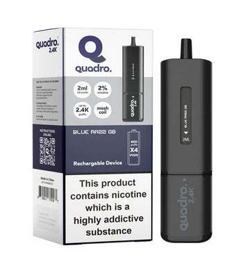 Quadro 2.4k Big Puffs, 2400mAh, 20mg - All Flavour
