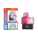 Load image into Gallery viewer, HQD Glow Pro 12K Blue Razz GB prefilled pods offering long-lasting flavour and smooth vaping