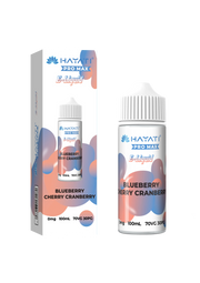 Blueberry Cherry Cranberry Hayati Pro Max E-Liquid 100ml – no nicotine vape juice with rich flavor and smooth 70/30 VG PG blend