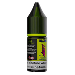 Load image into Gallery viewer, A 30ml bottle of Nasty Liq Blueberry Sour Raspberry Nic Salt Vape Juice featuring bold blue and red packaging with prominent branding and flavor description, crafted for use in nicotine salt vape devices.

