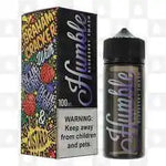 Load image into Gallery viewer, 100ml shortfill bottle of Humble Juice E-Liquid in Blue Smash flavor, 80/20 VG/PG ratio for rich flavor and massive clouds, nicotine-free with space for nic shots, perfect for sub-ohm vaping.
