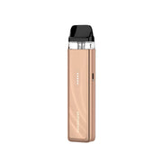 Vaporesso XROS 6 Mini Pod Vape Kit in Brown – compact refillable pod device with 1600mAh battery, adjustable airflow, and sleek aluminium design.