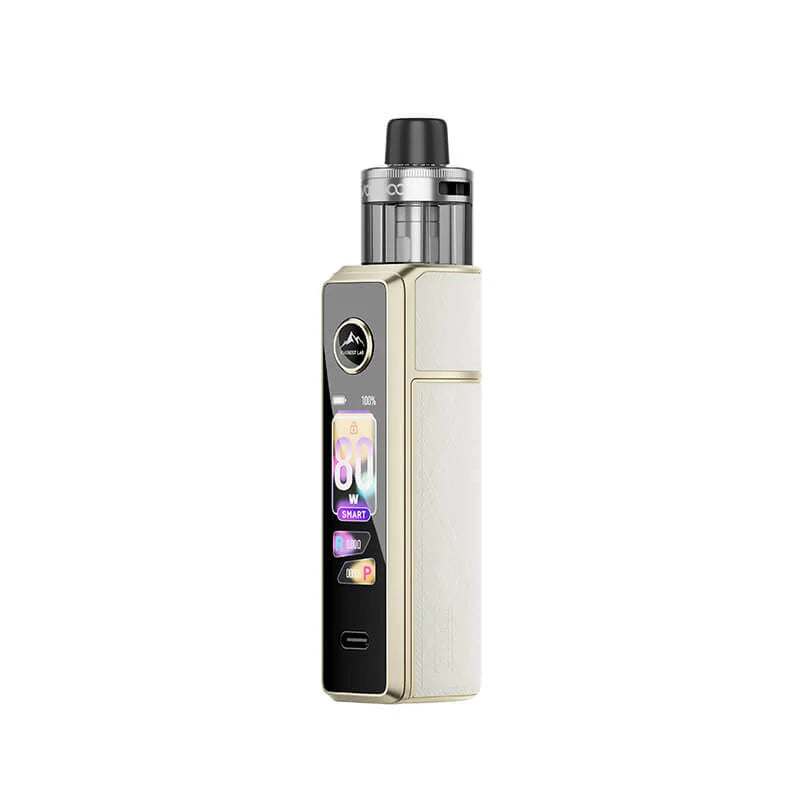 Champagne Golden VooPoo Drag X3 Pod Vape Kit – advanced pod mod with high power, stylish design, and exceptional performance