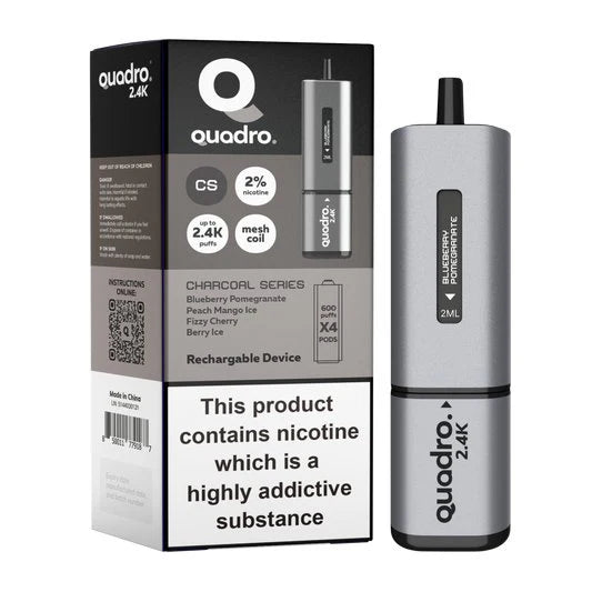Quadro 2.4k Big Puffs, 2400mAh, 20mg - All Flavour