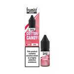 Load image into Gallery viewer, Frumist Nic Salt E-Liquid Cotton Candy – 10ml bottle, 50/50 VG/PG blend, available in 10mg or 20mg nicotine strength.
