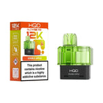 Load image into Gallery viewer, HQD Glow Pro 12K Double Apple prefilled pods offering long-lasting flavour and smooth vaping