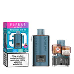 Load image into Gallery viewer, Elf Bar 4 in 1 Ultra 50 Pod Kit in Blueberry Edition – rechargeable pod system with 650mAh battery and four prefilled flavour pods for convenient vaping.
