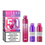 Load image into Gallery viewer, Elf Bar Plus 50 Prefilled Pod Kit in Red  Edition – rechargeable pod vape kit with 800mAh built-in battery and prefilled flavour pods for convenient vaping
