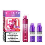 Load image into Gallery viewer, Elf Bar Plus 50 Prefilled Pod Kit in Ruby Edition – rechargeable pod vape kit with 800mAh built-in battery and prefilled flavour pods for convenient vaping
