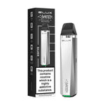 Load image into Gallery viewer, Elux Cyberover P1 refillable vape kit in Silver, featuring a modern sleek design with refillable pods, adjustable airflow, rechargeable USB-C battery, and durable construction for a customizable vaping experience
