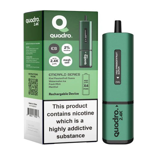 Quadro 2.4k Big Puffs, 2400mAh, 20mg - All Flavour