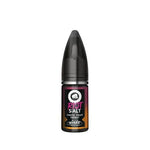 Load image into Gallery viewer, Bottle of Exotic Fruit Frenzy Riot Squad Punx Nic Salts featuring vibrant multi-colored packaging in hues of purple, orange, pink, and yellow, with dynamic illustrations of exotic fruits like mango, dragon fruit, passion fruit, and papaya, bold ‘Punx’ branding, designed for nicotine salt vape devices.
