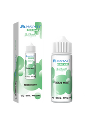 Fresh Mint Hayati Pro Max E-Liquid 100ml – no nicotine vape juice with rich flavor and smooth 70/30 VG PG blend