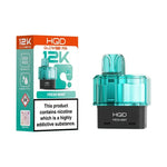 Load image into Gallery viewer, HQD Glow Pro 12K Fresh Mint prefilled pods offering long-lasting flavour and smooth vaping