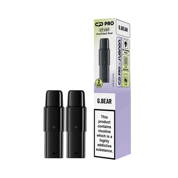 Gummy Bear Suonon CP Pro 600 Prefilled Pods providing rich flavour and smooth vaping