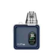 OXVA Xlim SQ Pro Pod Kit in Gentle Blue – compact and stylish pod vape with a smart display, adjustable power settings, and smooth draw activation.