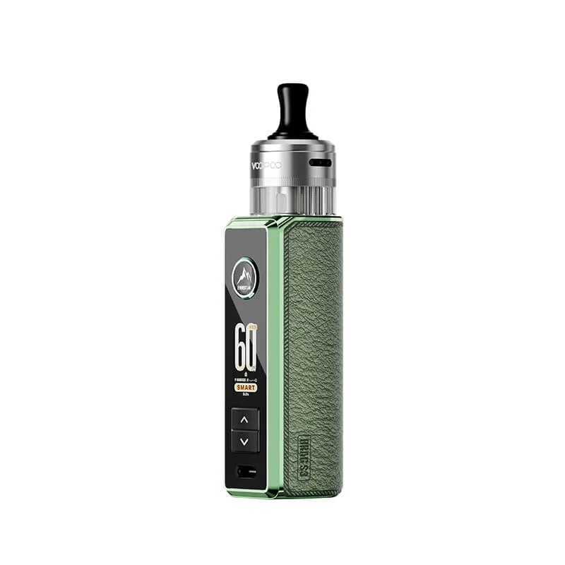VooPoo Drag S3 Pod Vape Kit Green – powerful and stylish pod mod with advanced performance and sleek design