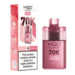 Load image into Gallery viewer, HQD Glow Air 70K 4-in-1 Rechargeable Prefilled Pod Kit in Bear &amp; Rainbow – 20mg nicotine strength disposable-style vape with multiple flavors.
