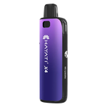 Load image into Gallery viewer, Hayati X4 Refillable Pod Vape Kit in Misty Purple – elegant and reusable vape device with a sleek finish and modern design.

