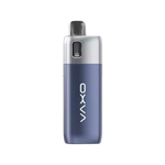 Load image into Gallery viewer, A Haze Blue OXVA ONEO 40W Pod Vape Kit with a 2ML tank and pods, featuring a sleek and ergonomic design with a button on the front and a display screen.
