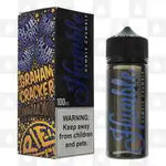 Load image into Gallery viewer, 100ml shortfill bottle of Humble Juice E-Liquid in Humble Crumble flavor, 80/20 VG/PG ratio for rich flavor and massive clouds, nicotine-free with space for nic shots, perfect for sub-ohm vaping.
