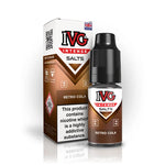 Load image into Gallery viewer, IVG Intense Nic Salt E-Liquid 10ml in Retro Cola – 50/50 VG/PG vape juice available in 10mg or 20mg nicotine strength.
