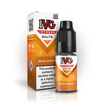 Load image into Gallery viewer, IVG Intense Nic Salt E-Liquid 10ml in Retro Orange – 50/50 VG/PG vape juice available in 10mg or 20mg nicotine strength.
