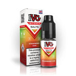 Load image into Gallery viewer, IVG Intense Nic Salt E-Liquid 10ml in Strawberry Kiwi – 50/50 VG/PG vape juice available in 10mg or 20mg nicotine strength. 
