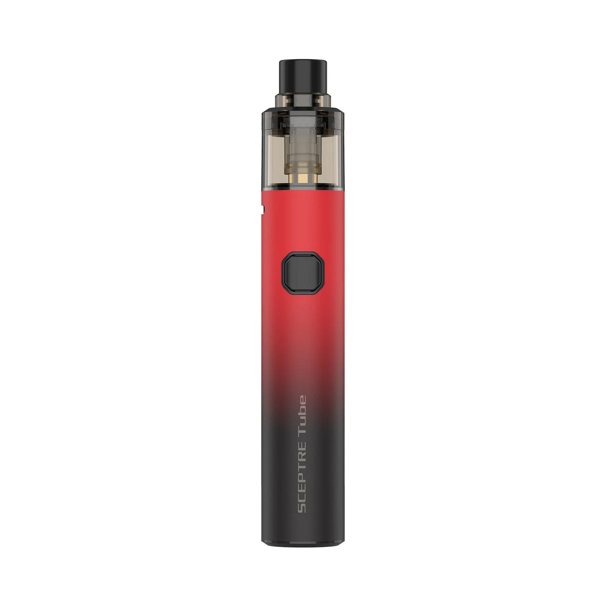 Innokin Sceptre Tube Kit in Red – sleek vape pen kit with 1300mAh battery and 2ml pod, compatible with Sceptre coils for MTL and RDL vaping.