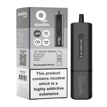 Quadro 2.4k Big Puffs, 2400mAh, 20mg - All Flavour