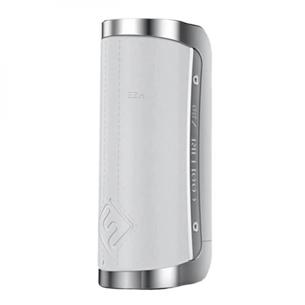 Innokin Coolfire Z80 Box Mod in Leather White – advanced vape mod only, designed for customizable power and versatile tank compatibility.