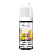 Hayati Pro Max Lemon Peach Passionfruit Nic Salt vape juice, delivering smooth nicotine satisfaction and a refreshing vape experience.