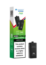 Load image into Gallery viewer, Hayati Mini Ultra 1500 Lemon &amp; Lime prefilled pods compatible with the Mini Ultra device, available in various flavours
