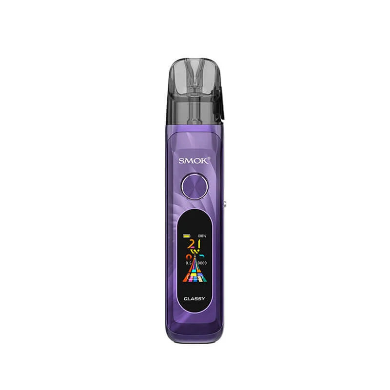 SMOK Novo Classy Light Lilac Pod Vape Kit designed for easy, portable mouth-to-lung vaping