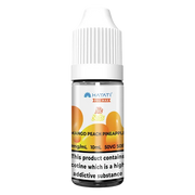 Hayati Pro Max Mango Peach Pineapple Nic Salt vape juice, delivering smooth nicotine satisfaction and a refreshing vape experience.