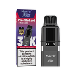 Load image into Gallery viewer, Maxfel Ultra Pro Prefilled Pods with refill containers in refreshing Blueberry Sour Raspberry flavor, designed for long‑lasting smooth nicotine satisfaction and hassle‑free vaping convenience.
