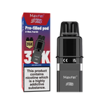 Load image into Gallery viewer, Maxfel Ultra Pro Prefilled Pods with refill containers in refreshing Red Apple Ice flavor, designed for long‑lasting smooth nicotine satisfaction and hassle‑free vaping convenience.
