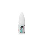 Load image into Gallery viewer, Bottle of Menthol Series Cherry Riot Squad Punx Nic Salts featuring deep cherry-red packaging with cool mint-blue accents, iconographic cherry fruit and icy crystal motifs, bold ‘Punx’ branding, designed for nicotine salt vape devices.
