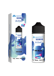 Mr Blue Hayati Pro Max E-Liquid 100ml – no nicotine vape juice with rich flavor and smooth 50/50 VG PG blend
