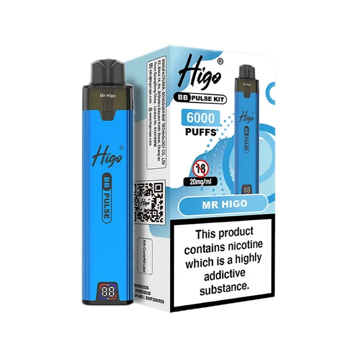 Higo BB Pulse 6000 Mr Higo Prefilled Pod Kit